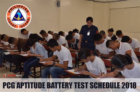 philippine coast guard exam 2023 schedule|PCG Aptitude Battery Test 2019 .